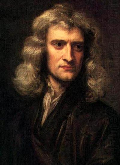 Sir Godfrey Kneller Isaac Newton china oil painting image